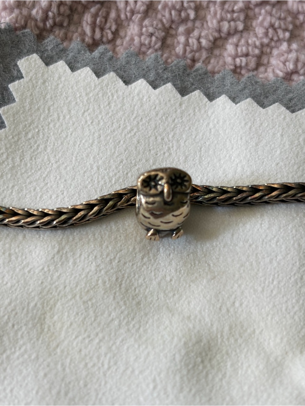 Pandora Owl Charm Bead